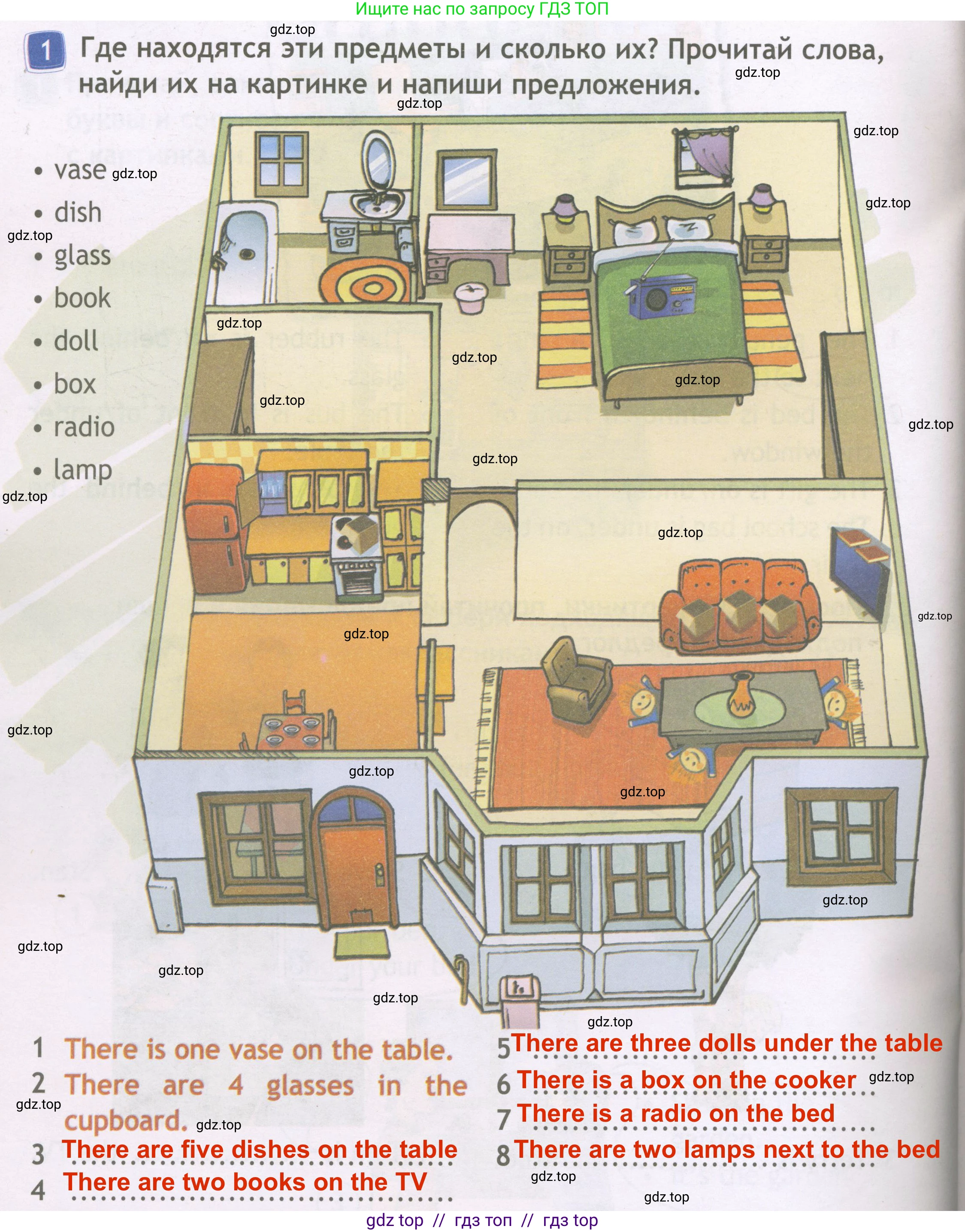 Английский язык (english), 3 класс Рабочая тетрадь (workbook), авторы: Быкова Надежда Ильинична (Bykova Nadezhda), Дули Дженни (Dooley Jenny), Поспелова Марина Давидовна (Pospelova Marina), Эванс Вирджиния (Evans Virginia), издательство Просвещение, Москва, 2023, зелёного цвета, страница 54, номер 1, Решение 3
