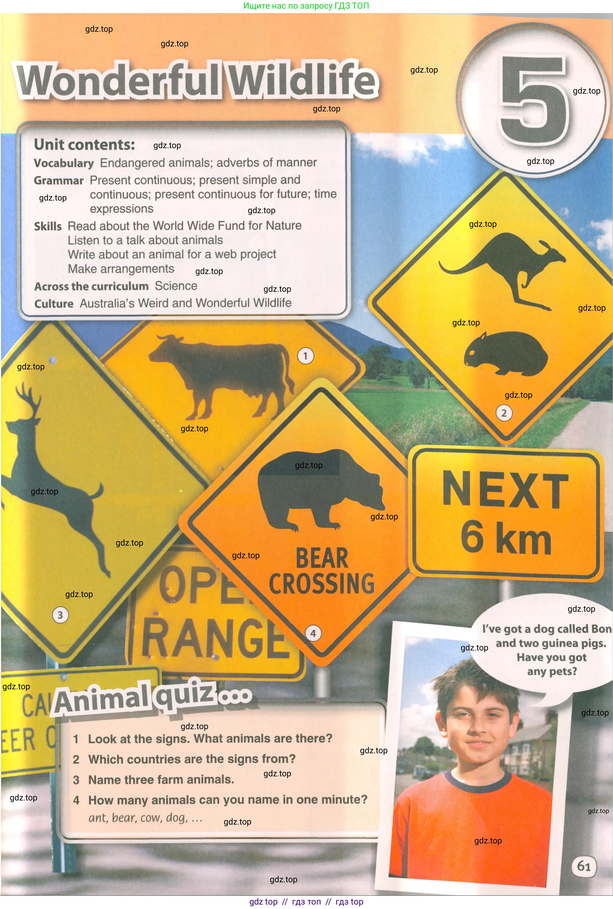 Английский язык (english), 6 класс Учебник (Student's book), авторы: Комарова Юлия Александровна, Ларионова Ирина Владимировна, издательство Русское слово, Москва, 2022, розового цвета, страница 61