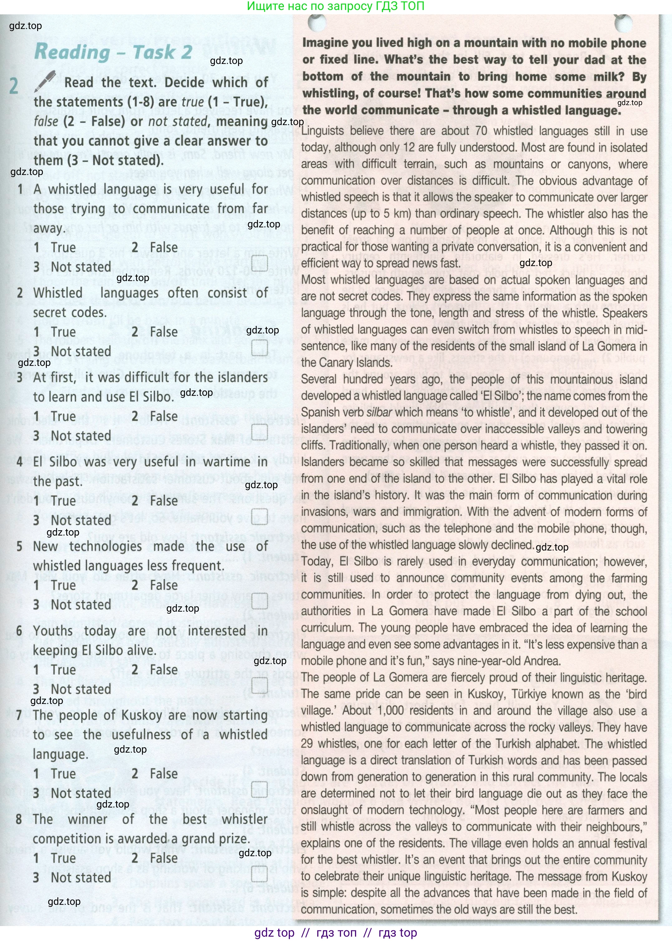 Английский язык (english), 8 класс Учебник (Student's book), авторы: Баранова Ксения Михайловна (Baranova Ksenia), Дули Дженни (Dooley Jenny), Копылова Виктория Викторовна (Kopylova Victoria), Мильруд Радислав Петрович (Millrood Radislav), Эванс Вирджиния (Evans Virginia), издательство Просвещение, Москва, 2023, белого цвета, страница 123, номер 2, Условие 2023-2027