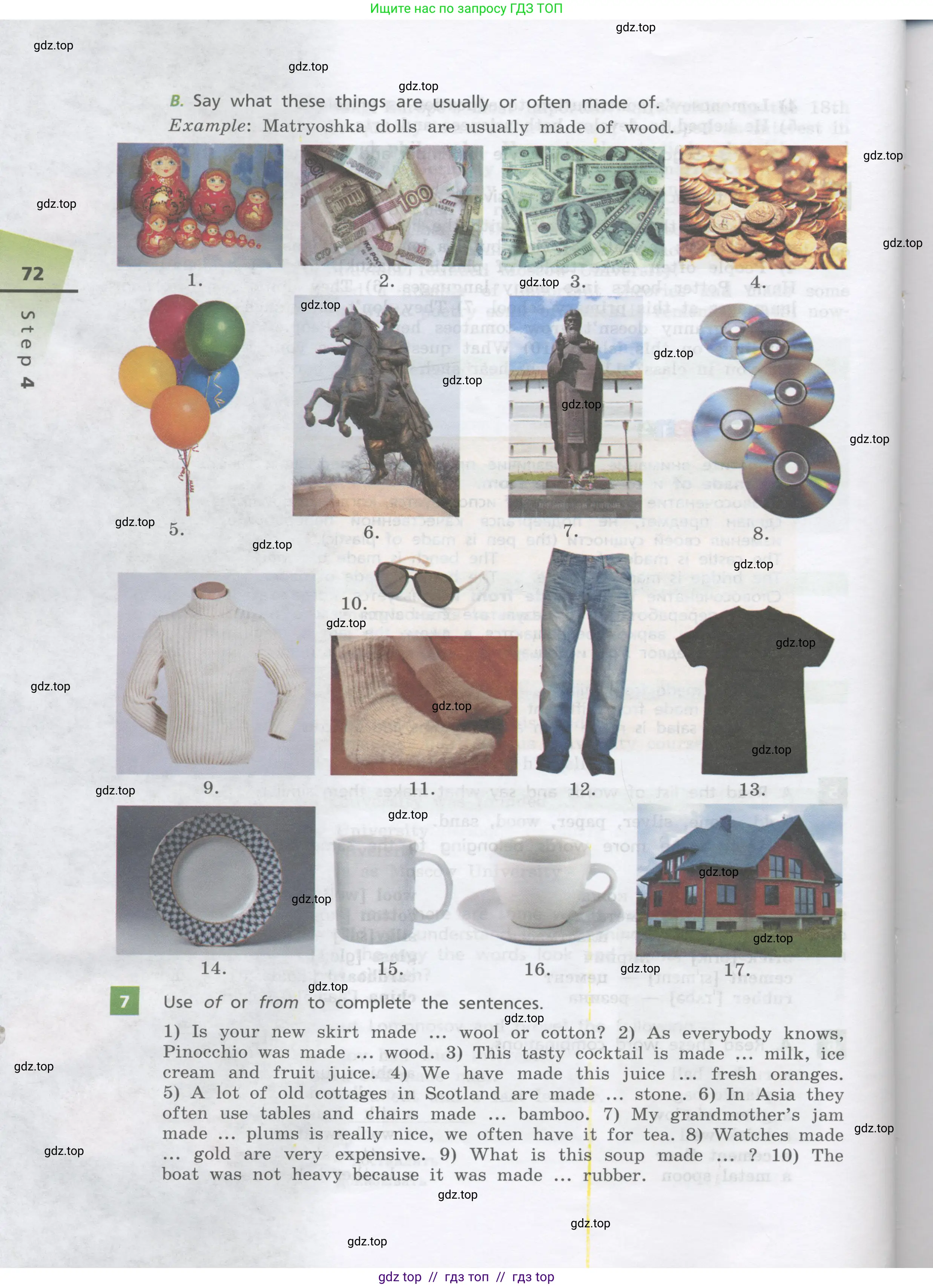 Английский язык (english), 8 класс Учебник, авторы: Афанасьева Ольга Васильевна (Afanasyeva Olga), Михеева Ирина Владимировна (Mikheeva Irina), Баранова Ксения Михайловна (Baranova Ksenia), издательство Просвещение, Москва, 2017, белого цвета, Часть 2, страница 72