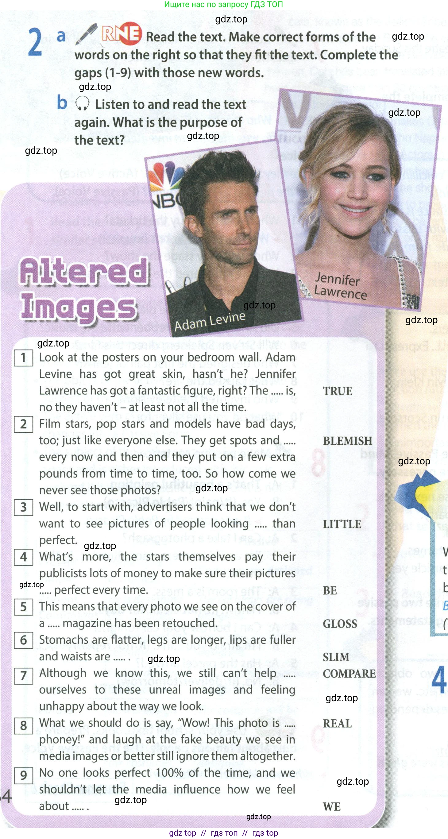 Английский язык (english), 8 класс Учебник (Student's book), авторы: Ваулина Юлия Евгеньевна (Vaulina Julia), Дули Дженни (Dooley Jenny), Подоляко Ольга Евгеньевна (Podolyako Olga), Эванс Вирджиния (Evans Virginia), издательство Просвещение, Москва, 2023, бирюзового цвета, страница 64, номер 2, Условие 2023-2027