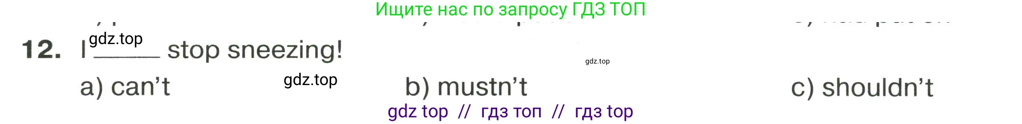 Английский язык (english), 9 класс сборник грамматических упражнений, авторы: Иняшкин Станислав Геннадьевич, Комиссаров Константин Вячеславович, издательство Просвещение, Москва, 2024, белого цвета, страница 46, номер 12, Условие 2024-2027