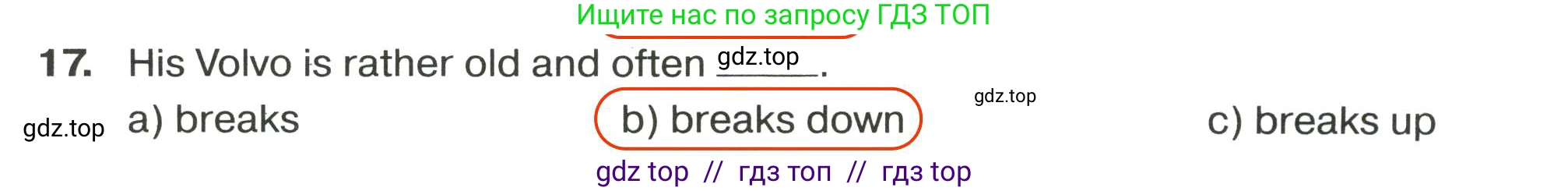 Английский язык (english), 9 класс сборник грамматических упражнений, авторы: Иняшкин Станислав Геннадьевич, Комиссаров Константин Вячеславович, издательство Просвещение, Москва, 2024, белого цвета, страница 46, номер 17, Решение 2 (2024-2027)