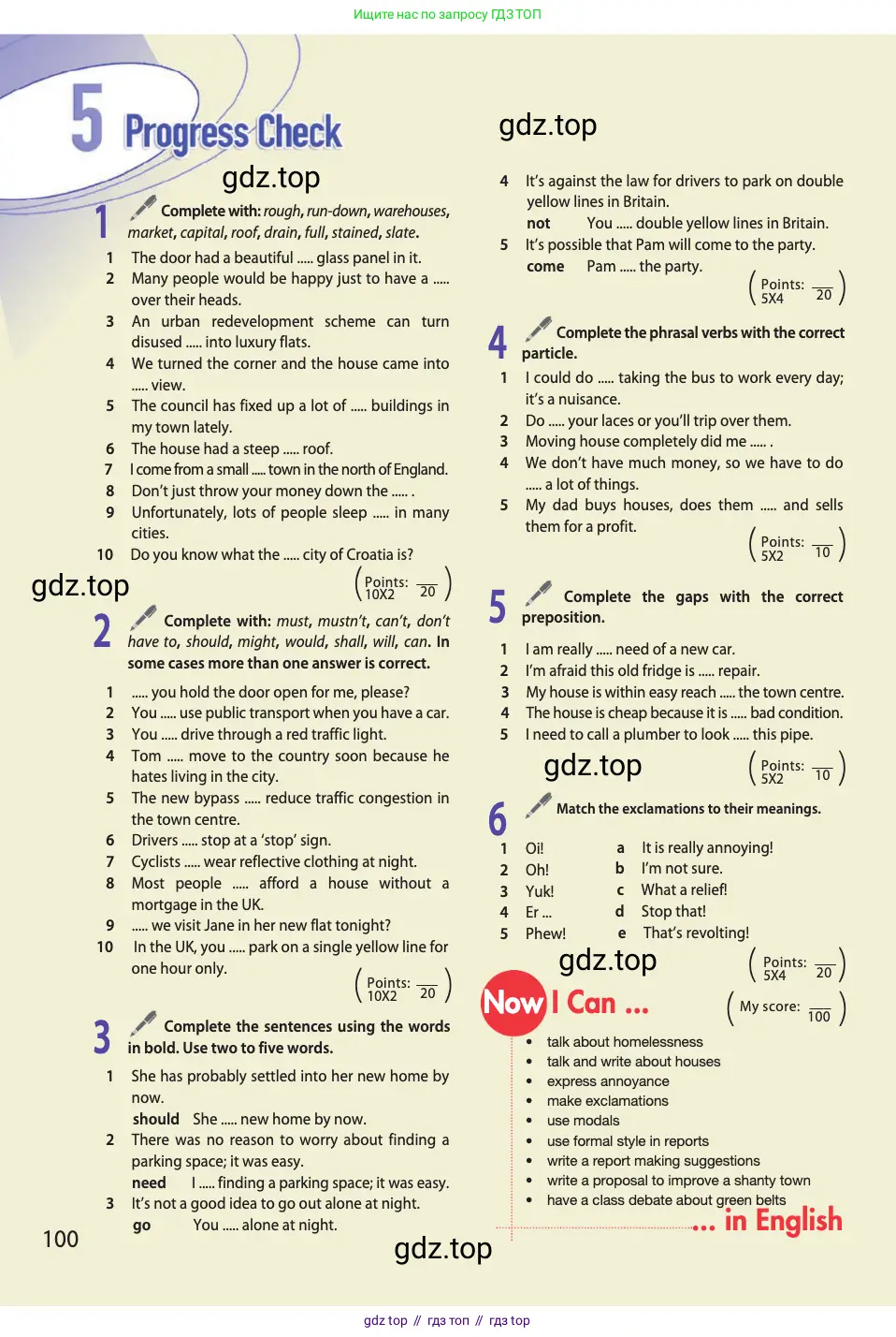 Английский язык (english), 11 класс Учебник (Student's book), авторы: Афанасьева Ольга Васильевна (Afanasyeva Olga), Дули Дженни (Dooley Jenny), Михеева Ирина Владимировна (Mikheeva Irina), Оби Боб (Obee Bob), Эванс Вирджиния (Evans Virginia), издательство Просвещение, Москва, 2019, страница 100