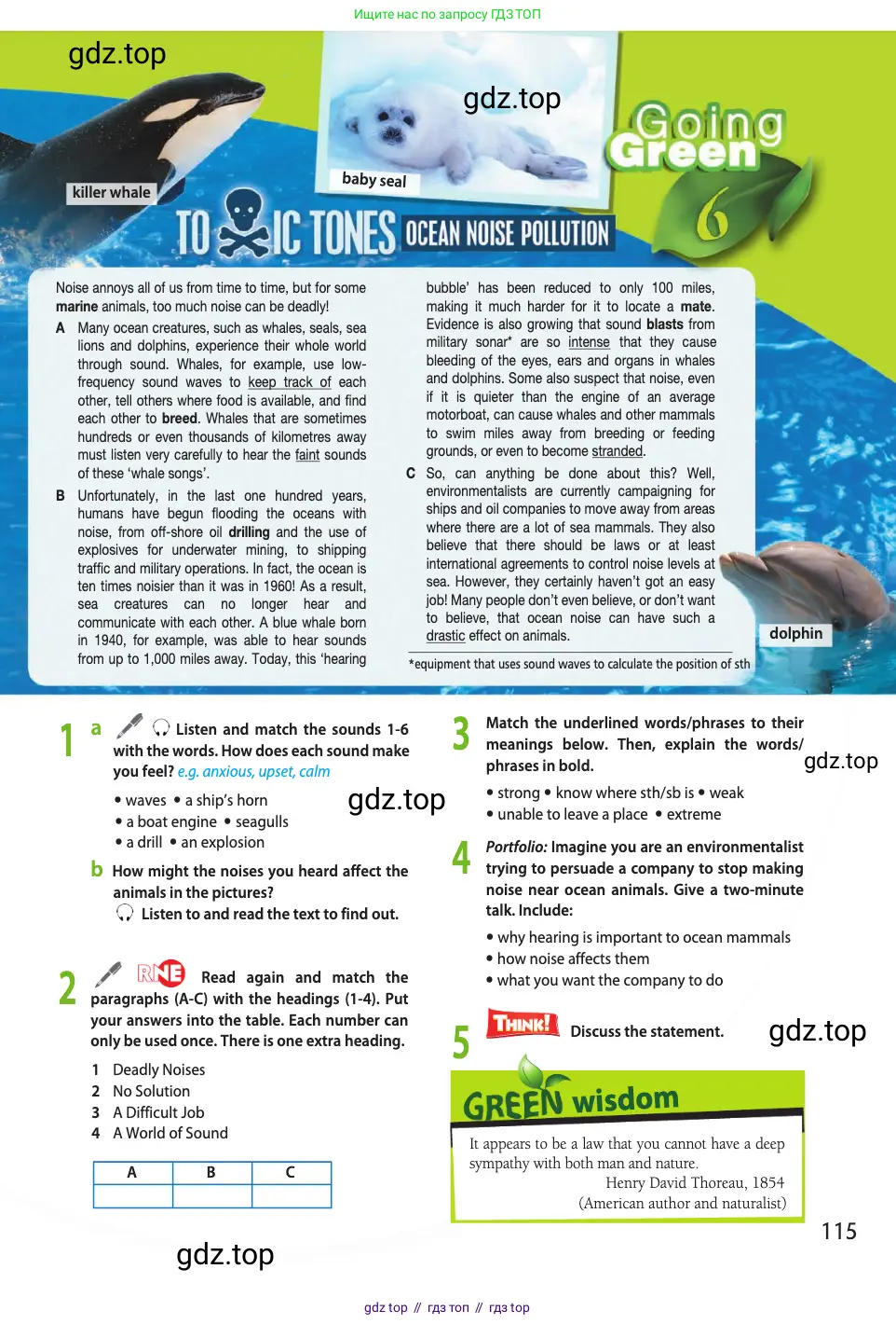 Английский язык (english), 11 класс Учебник (Student's book), авторы: Афанасьева Ольга Васильевна (Afanasyeva Olga), Дули Дженни (Dooley Jenny), Михеева Ирина Владимировна (Mikheeva Irina), Оби Боб (Obee Bob), Эванс Вирджиния (Evans Virginia), издательство Просвещение, Москва, 2019, страница 115