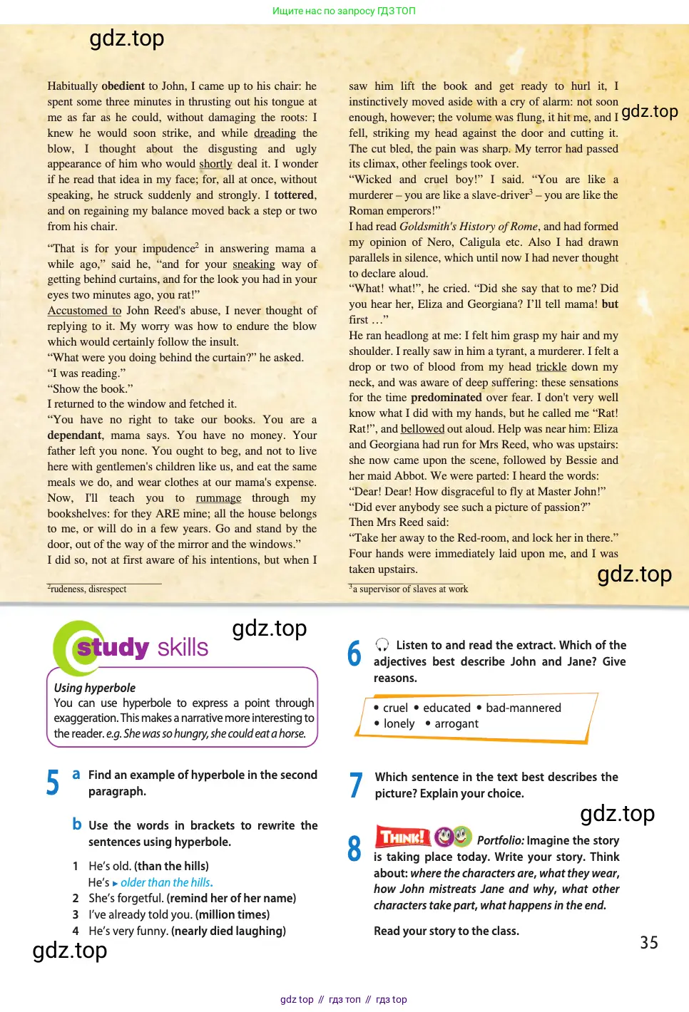 Английский язык (english), 11 класс Учебник (Student's book), авторы: Афанасьева Ольга Васильевна (Afanasyeva Olga), Дули Дженни (Dooley Jenny), Михеева Ирина Владимировна (Mikheeva Irina), Оби Боб (Obee Bob), Эванс Вирджиния (Evans Virginia), издательство Просвещение, Москва, 2019, страница 35