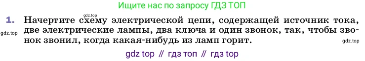 Физика, 8 класс Учебник, автор: Пёрышкин И М, издательство Просвещение, Москва, 2023, белого цвета, страница 168, номер 1, Условие