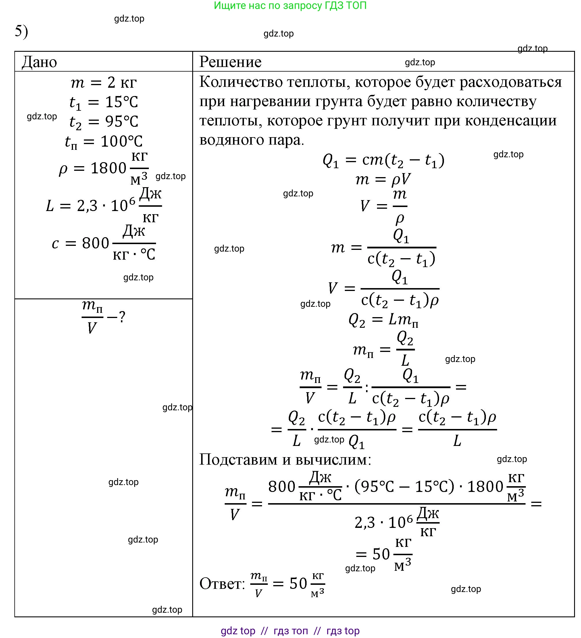 Физика, 8 класс Учебник, автор: Пёрышкин И М, издательство Просвещение, Москва, 2023, белого цвета, страница 87, номер 5, Решение 1