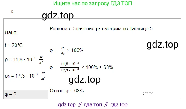 Физика, 8 класс Учебник, автор: Пёрышкин И М, издательство Просвещение, Москва, 2023, белого цвета, страница 78, номер 6, Решение 3