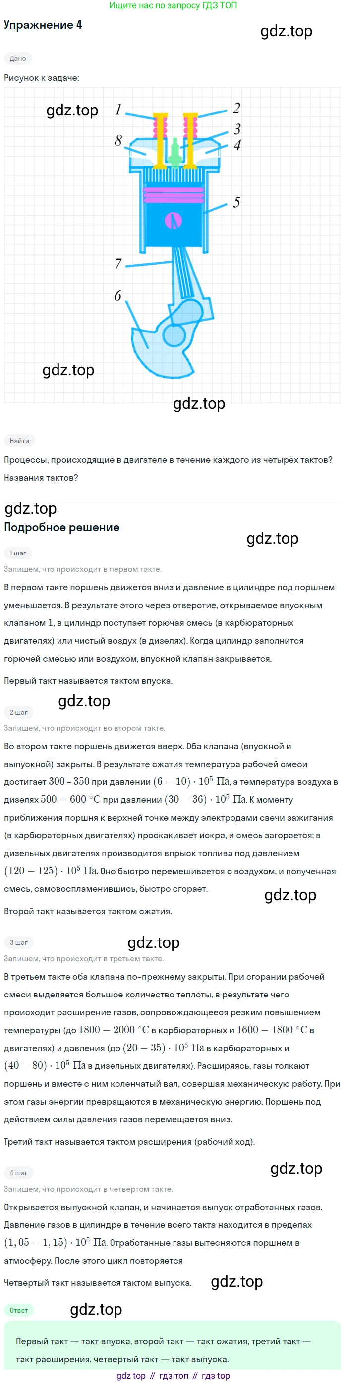 Физика, 8 класс Учебник, автор: Пёрышкин И М, издательство Просвещение, Москва, 2023, белого цвета, страница 92, номер 4, Решение 2