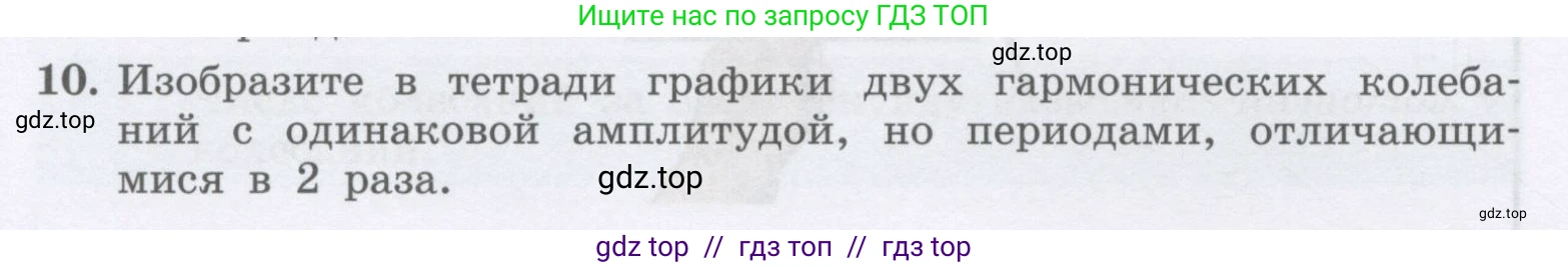 Физика, 9 класс Учебник, авторы: Генденштейн Лев Элевич, Булатова Альбина Александрова, Корнильев Игорь Николаевич, Кошкина Анжелика Васильевна, издательство Бином, Москва, 2016, бирюзового цвета, Часть 1, страница 172, номер 10, Условие