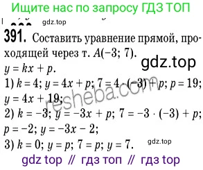 Геометрия, 9 класс Учебник, авторы: Мерзляк Аркадий Григорьевич, Полонский Виталий Борисович, Якир Михаил Семёнович, издательство Просвещение, Москва, 2019, оранжевого цвета, страница 94, номер 391, Решение 2