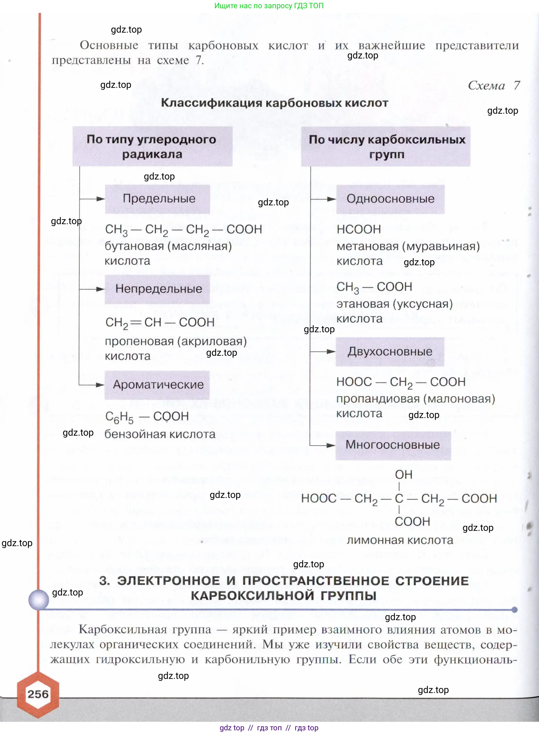 Химия, 10 класс Учебник, авторы: Габриелян Олег Саргисович, Остроумов Игорь Геннадьевич, Сладков Сергей Анатольевич, издательство Просвещение, Москва, 2021, белого цвета, страница 256