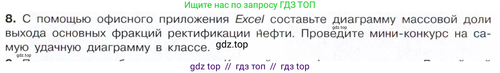 Химия, 10 класс Учебник, авторы: Габриелян Олег Саргисович, Остроумов Игорь Геннадьевич, Сладков Сергей Анатольевич, издательство Просвещение, Москва, 2021, белого цвета, страница 174, номер 8, Условие