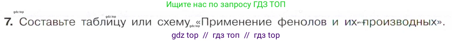 Химия, 10 класс Учебник, авторы: Габриелян Олег Саргисович, Остроумов Игорь Геннадьевич, Сладков Сергей Анатольевич, издательство Просвещение, Москва, 2021, белого цвета, страница 224, номер 7, Условие