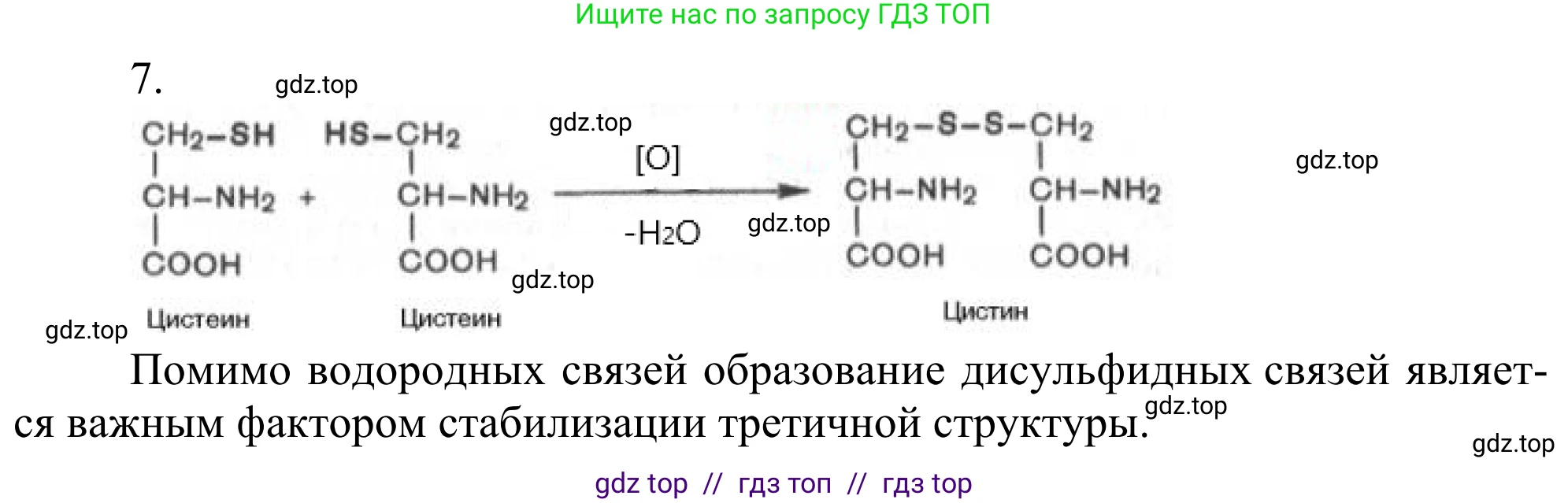 Химия, 10 класс Учебник, авторы: Габриелян Олег Саргисович, Остроумов Игорь Геннадьевич, Сладков Сергей Анатольевич, издательство Просвещение, Москва, 2021, белого цвета, страница 370, номер 7, Решение