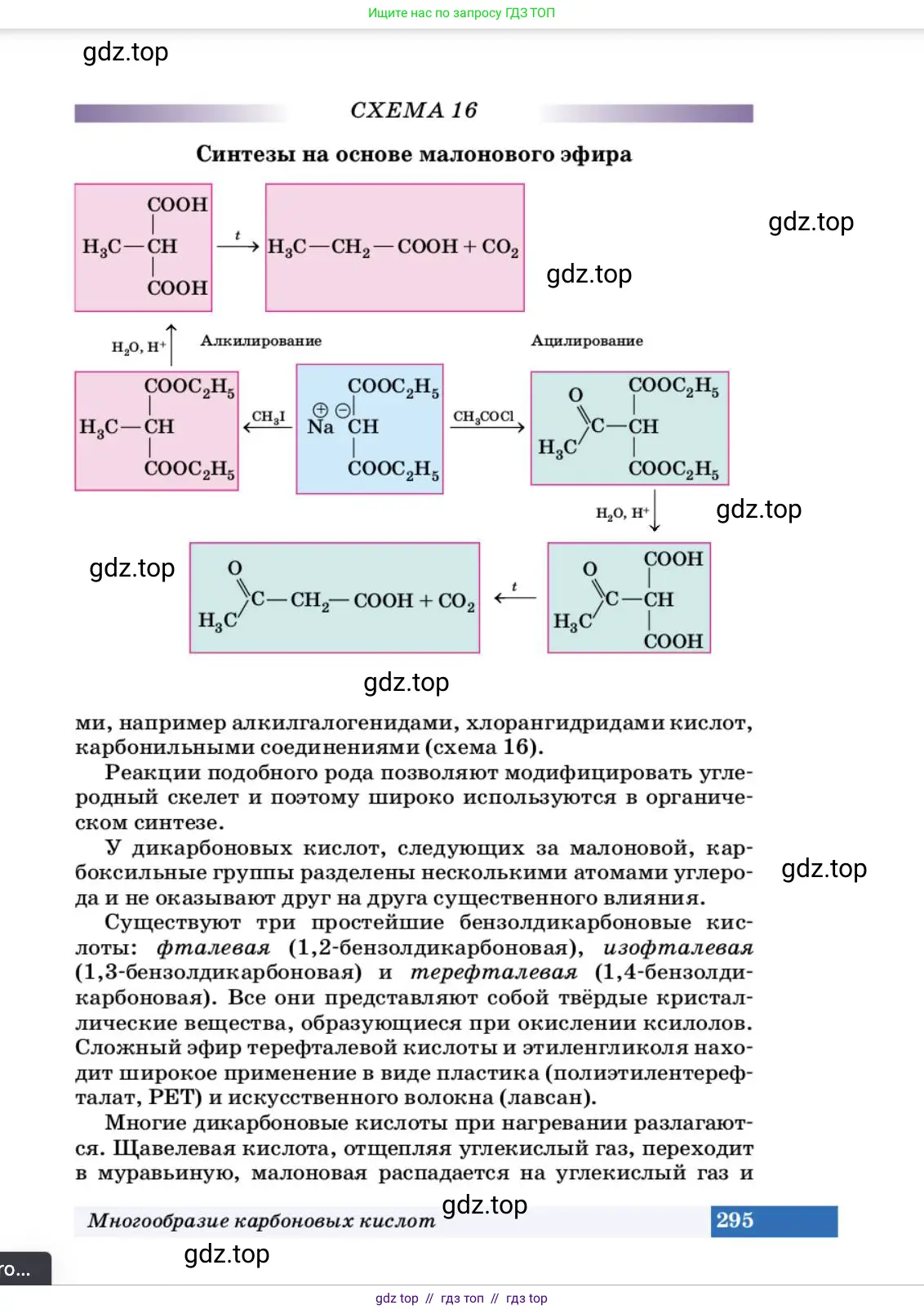 Химия, 10 класс Учебник, авторы: Еремин Вадим Владимирович, Кузьменко Николай Егорович, Теренин Владимир Ильич, Дроздов Андрей Анатольевич, Лунин Валерий Васильевич, издательство Просвещение, Москва, 2023, белого цвета, страница 295