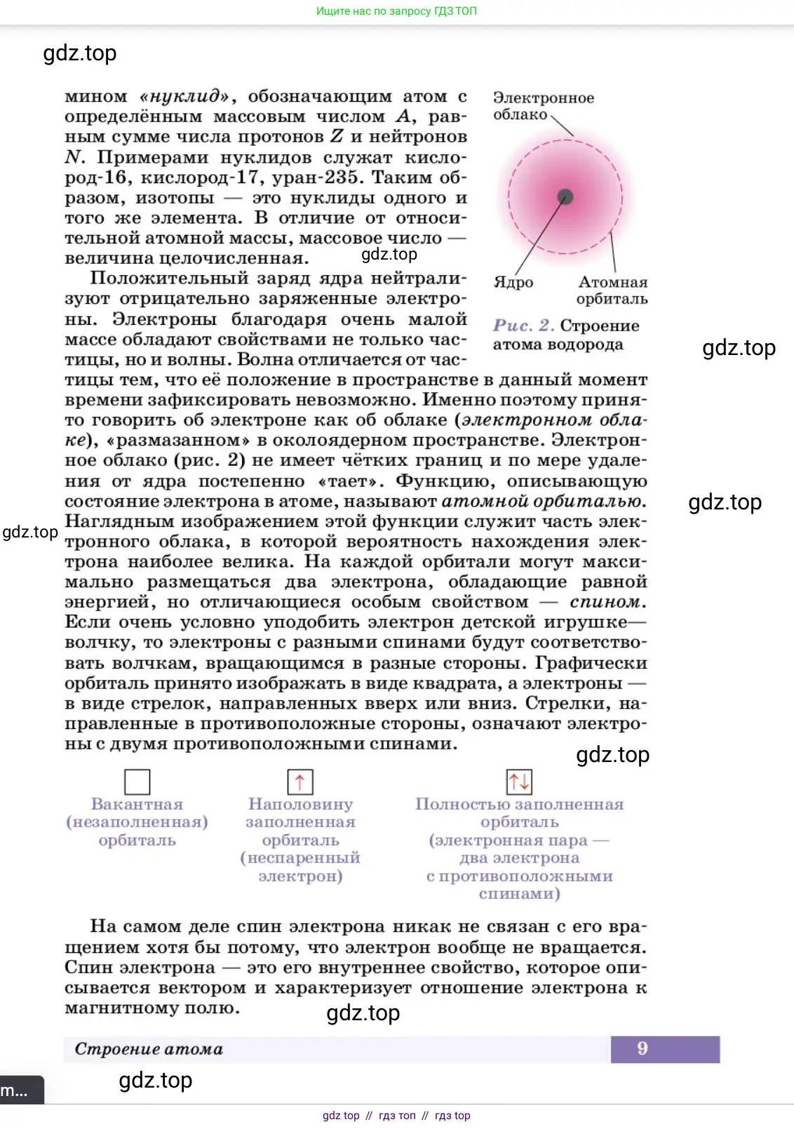 Химия, 10 класс Учебник, авторы: Еремин Вадим Владимирович, Кузьменко Николай Егорович, Теренин Владимир Ильич, Дроздов Андрей Анатольевич, Лунин Валерий Васильевич, издательство Просвещение, Москва, 2023, белого цвета, страница 9