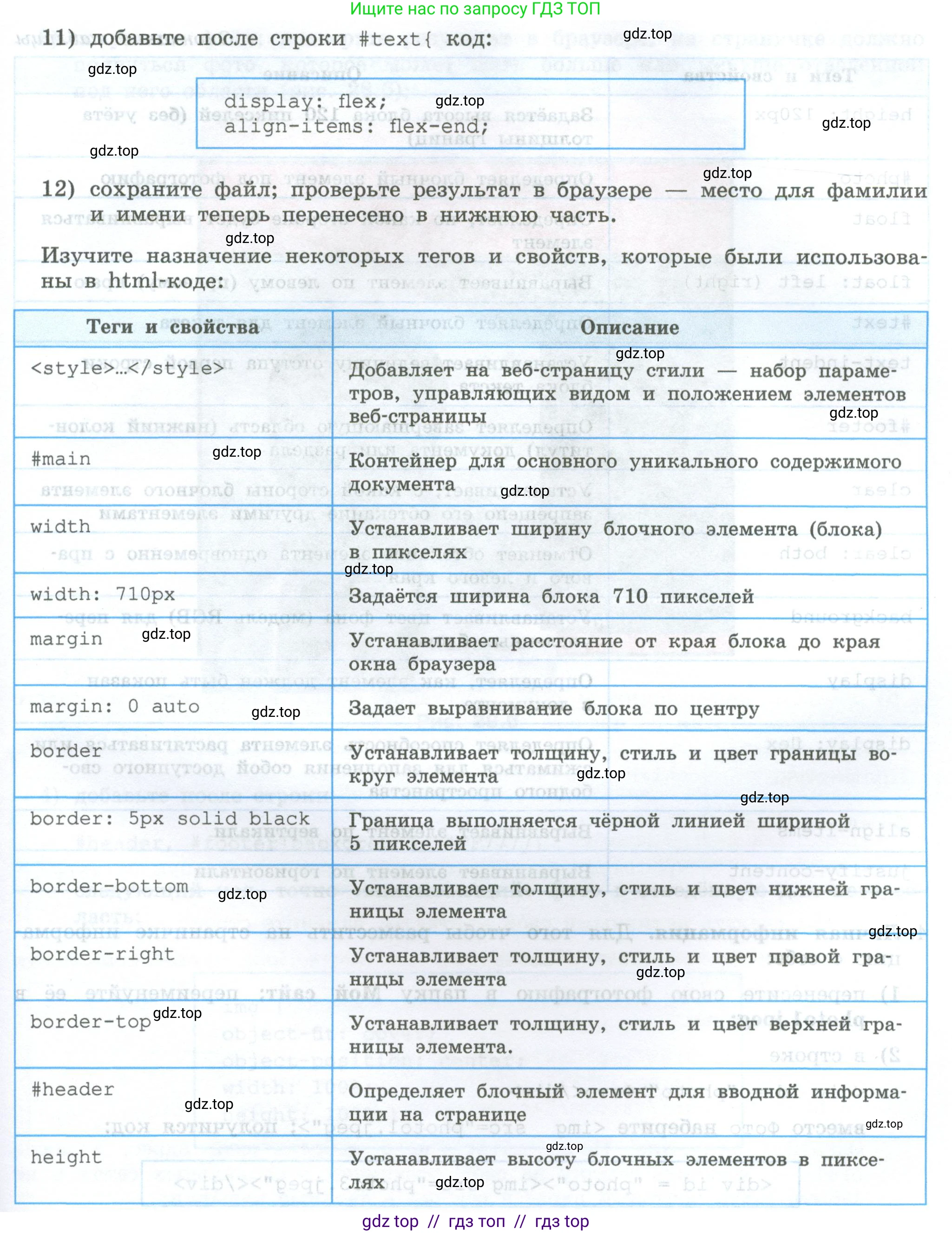 Информатика, 7-9 класс Компьютерный практикум, авторы: Босова Людмила Леонидовна, Босова Анна Юрьевна, Аквилянов Никита Александрович, издательство Просвещение, Москва, 2020, страница 168, Условие (продолжение 6)