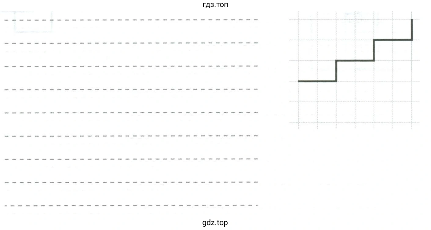 Определить, что будет нарисовано на поле после выполнения Чертёжником алгоритма