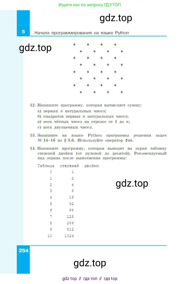 Информатика, 8 класс Учебник, авторы: Босова Людмила Леонидовна, Босова Анна Юрьевна, издательство Просвещение, Москва, 2023, страница 254