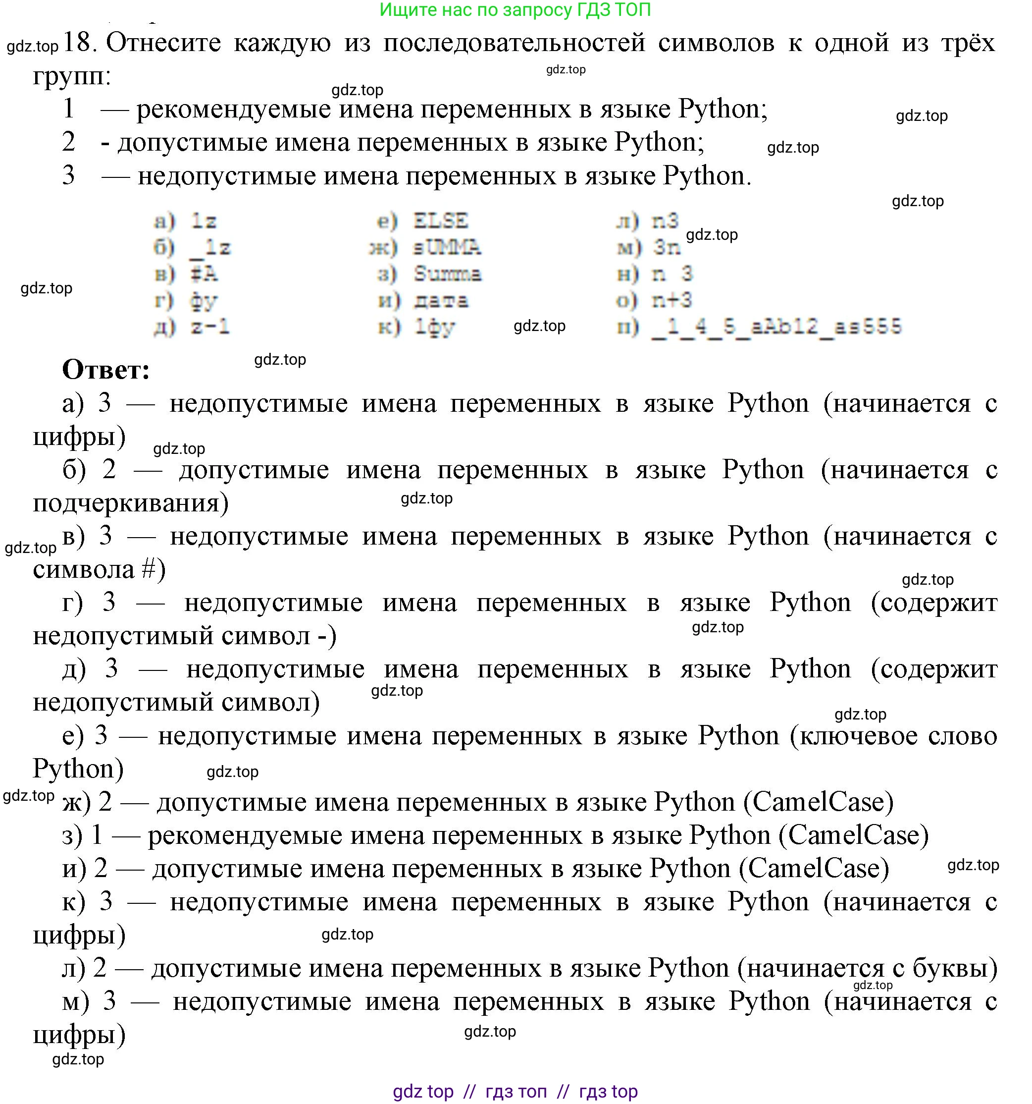 Информатика, 8 класс Учебник, авторы: Босова Людмила Леонидовна, Босова Анна Юрьевна, издательство Просвещение, Москва, 2023, страница 210, номер 5, Решение