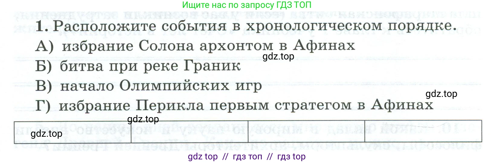 Всеобщая история, 5 класс рабочая тетрадь, автор: Годер Георгий Израилевич, издательство Просвещение, Москва, 2023, Часть 2, страница 56, номер 1, Условие