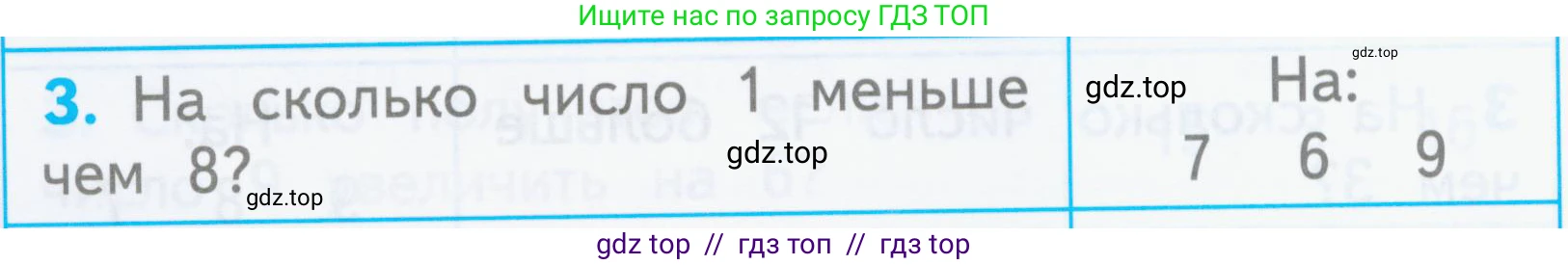 Математика, 1 класс Проверочные работы, автор: Волкова Светлана Ивановна, издательство Просвещение, Москва, 2023, белого цвета, страница 54, номер 3, Условие