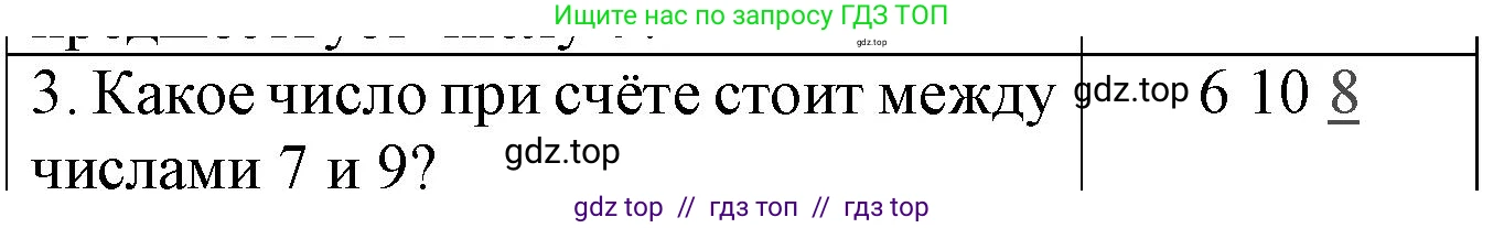 Математика, 1 класс Проверочные работы, автор: Волкова Светлана Ивановна, издательство Просвещение, Москва, 2023, белого цвета, страница 18, номер 3, Решение
