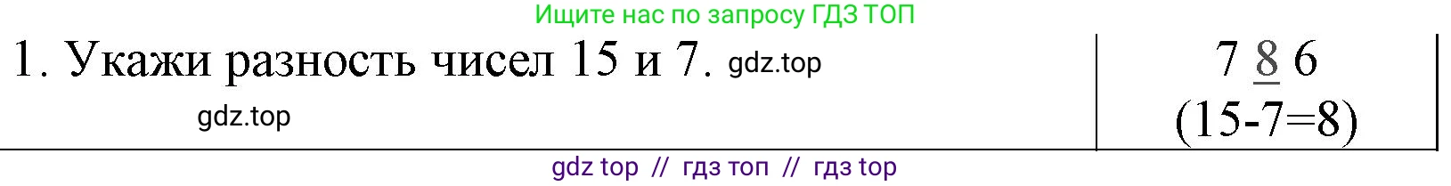 Математика, 1 класс Проверочные работы, автор: Волкова Светлана Ивановна, издательство Просвещение, Москва, 2023, белого цвета, страница 53, номер 1, Решение