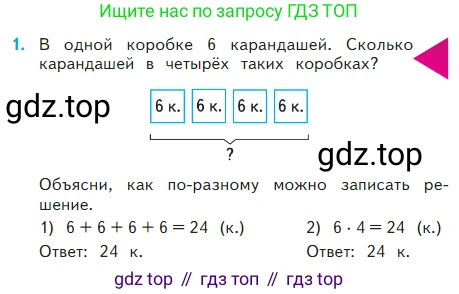 Математика, 2 класс Учебник, авторы: Моро Мария Игнатьевна, Бантова Мария Александровна, Бельтюкова Галина Васильевна, Волкова Светлана Ивановна, Степанова Светлана Вячеславовна, издательство Просвещение, Москва, 2023, белого цвета, Часть 2, страница 25, номер 1, Условие