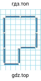 Фигура выложенная из палочек