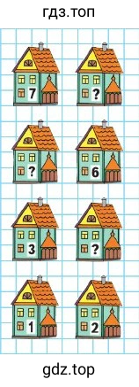 Задание на полях: какие номера домов пропущены?