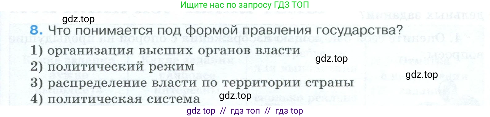 Обществознание, 9 класс рабочая тетрадь, авторы: Лазебникова Анна Юрьевна, Лобанов Илья Анатольевич, издательство Просвещение, Москва, 2024, страница 31, номер 8, Условие