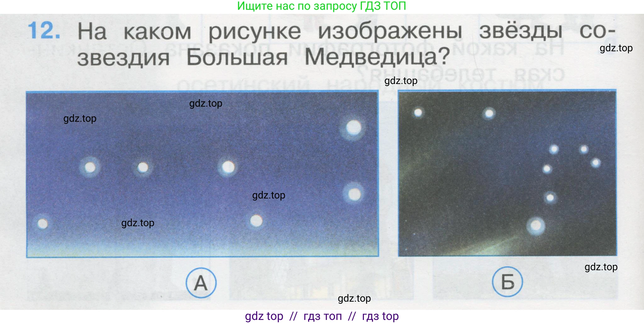 Окружающий мир, 1 класс Тесты, авторы: Плешаков Андрей Анатольевич, Гара Наталья Николаевна, Назарова З Д, издательство Просвещение, Москва, 2015, белого цвета, страница 6, номер 12, Условие