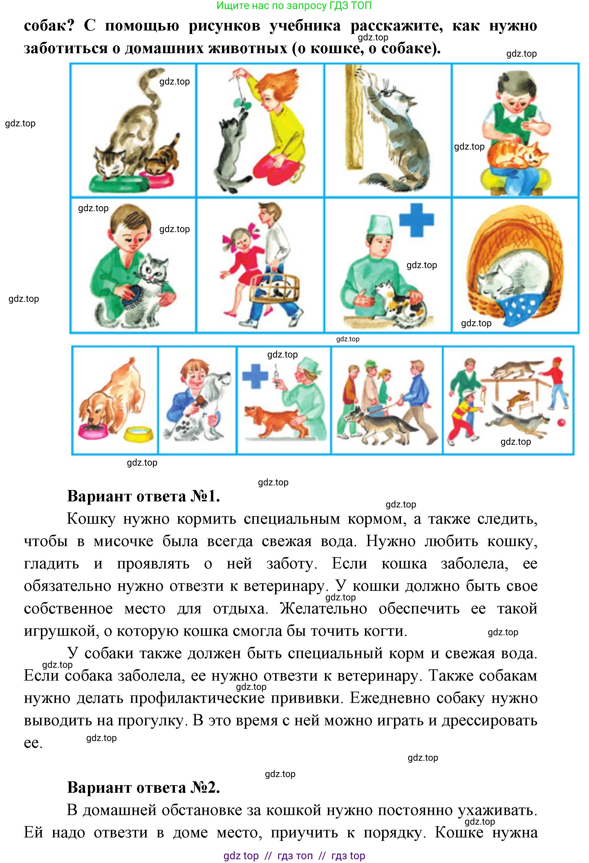 Окружающий мир, 1 класс Учебник, автор: Плешаков Андрей Анатольевич, издательство Просвещение, Москва, 2023, белого цвета, Часть 2, страница 42, Решение 2 (продолжение 2)