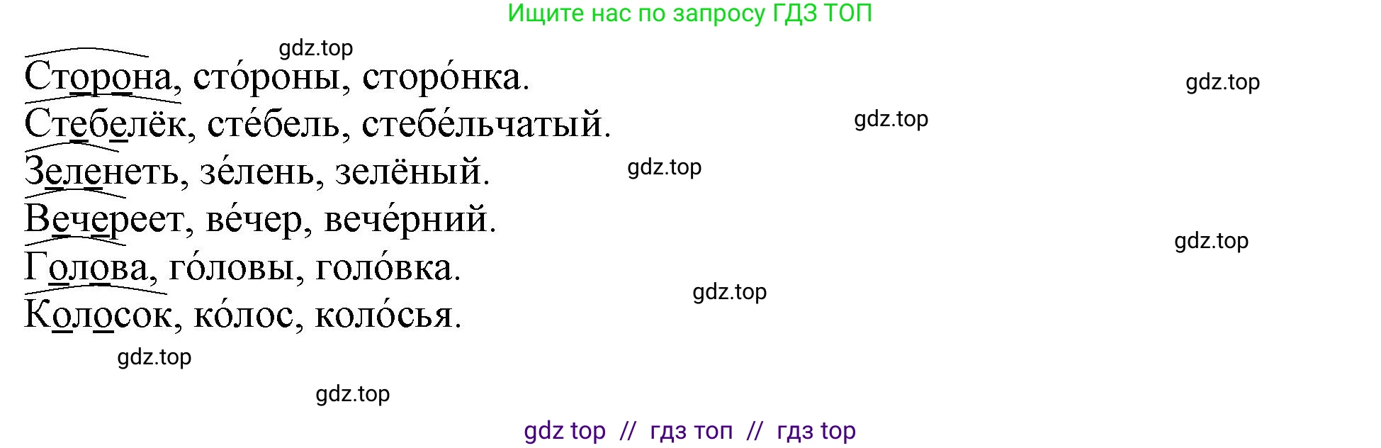 Русский язык, 3 класс рабочая тетрадь, автор: Канакина Валентина Павловна, издательство Просвещение, Москва, 2023, белого цвета, Часть 1, страница 53, номер 138, Решение (продолжение 2)